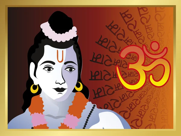 Hintergrund für Ramnavami — Stockvektor