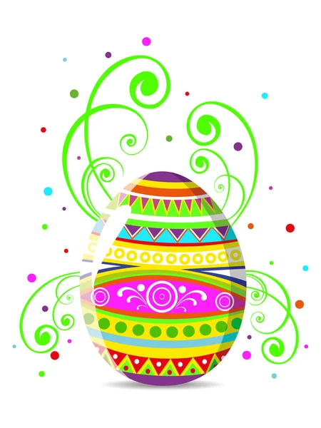 Belle illustration de concept pour le jour de Pâques — Image vectorielle
