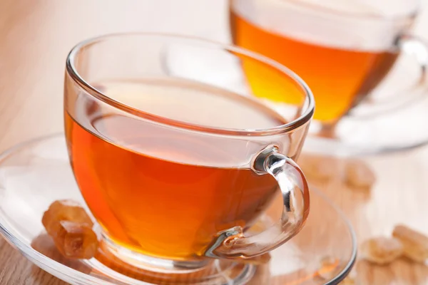 Dwie filiżanki herbaty — Zdjęcie stockowe