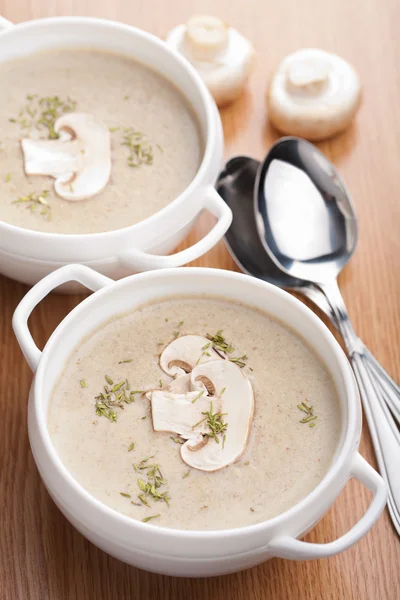 Soupe au champignon — Photo