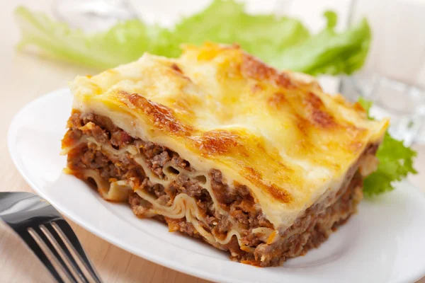 Lasagna Bolognese — Stock Photo, Image