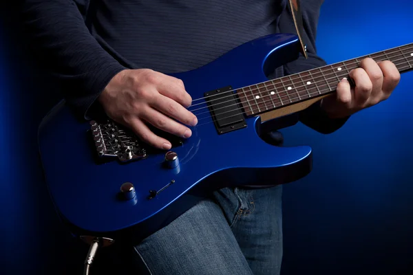 Gitarzysta Rockowy — Zdjęcie stockowe