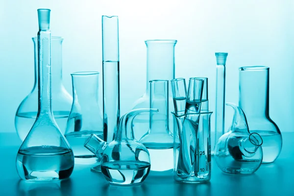 Chemical glassware — Stock Photo, Image