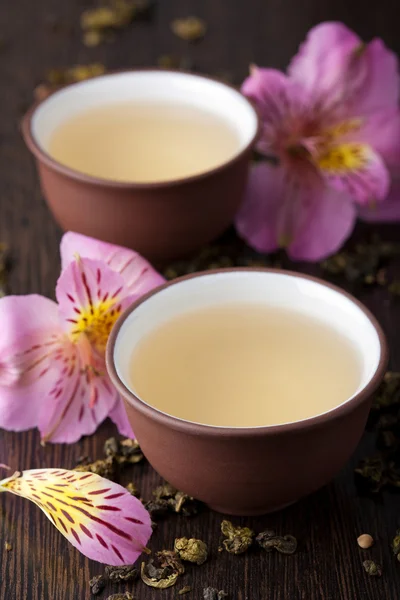 Квітковий чай — стокове фото