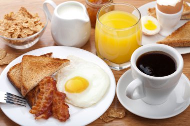 Traditional breakfast clipart