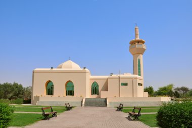 Mosque in Al Ain clipart