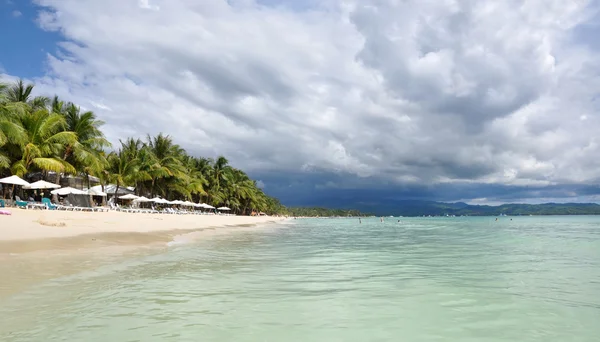 Beau paysage tropical de Boracay — Photo