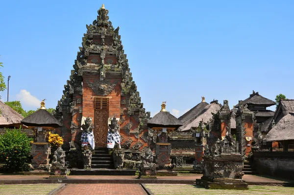 Traditionelle Architektur der Tempel von Bali Stockbild