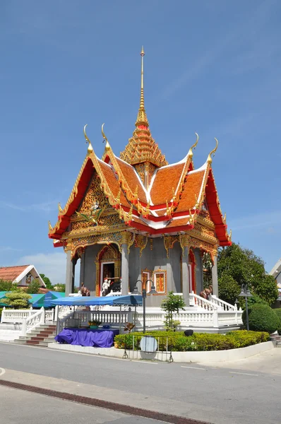 Traditionelle Architektur Der Tempel Thailand Phuket lizenzfreie Stockfotos