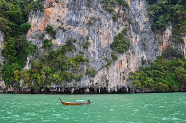 tropikal adalar ve lagün phuket yakınında