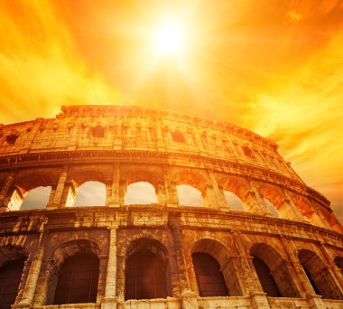 Colosseum (Rome, Italy) clipart