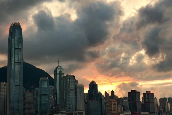 Hong kong şehir — Stok fotoğraf