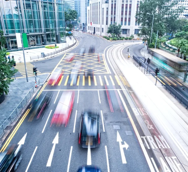 Szybkiego ruchu samochodów — Zdjęcie stockowe