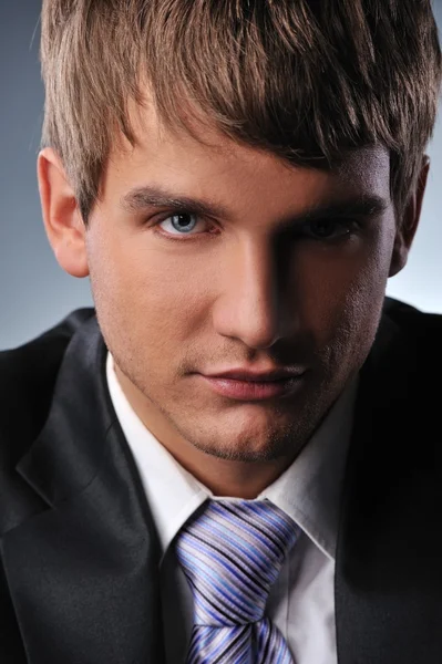 Close-up portret van een zakenman — Stockfoto