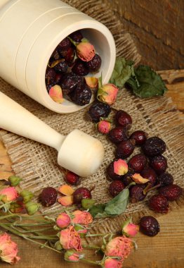 ahşap harç ve dağınık rose HIPS