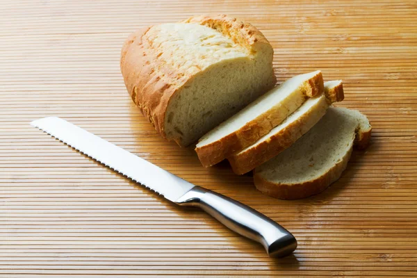 빵 과 곡물 칼 — 스톡 사진