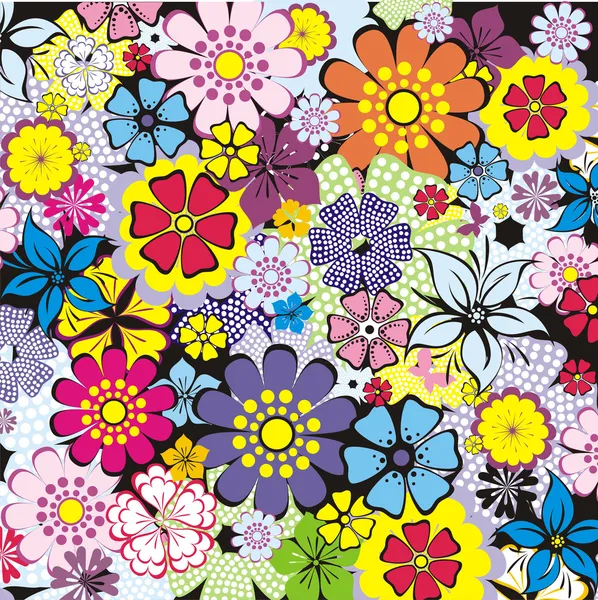 stock vector Floral background