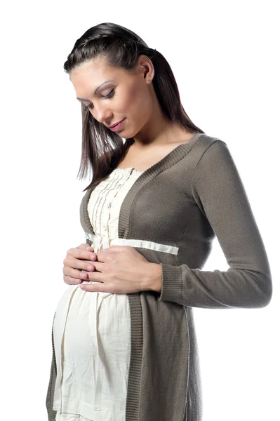아리따운 임산부 — 스톡 사진