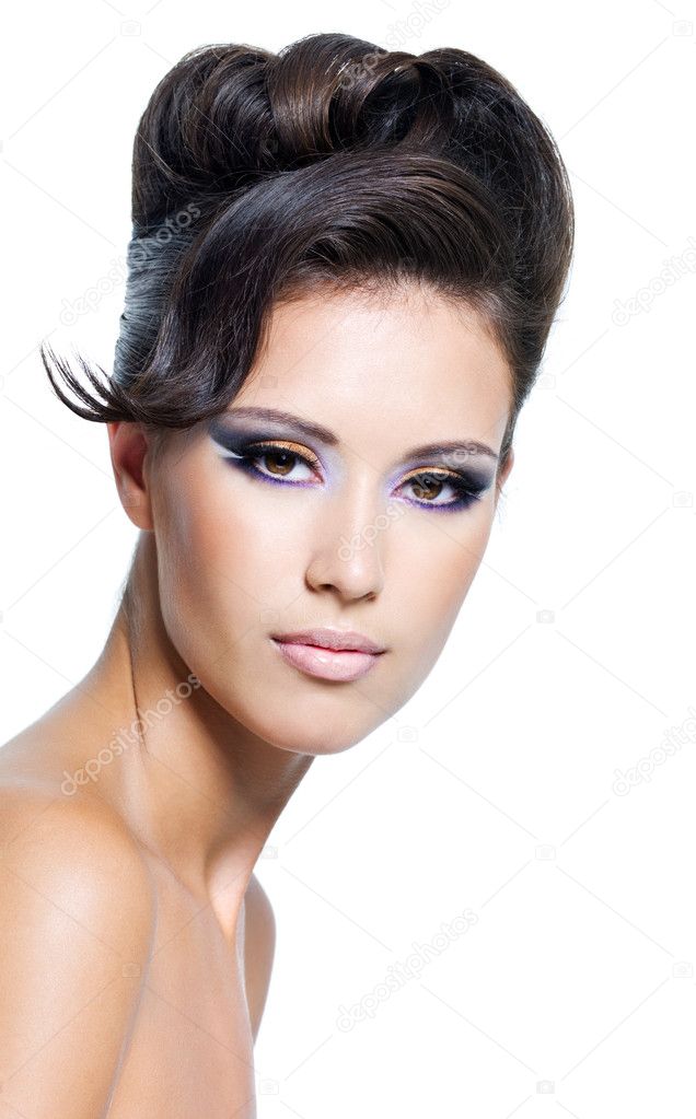 Glamour woman with modern hairstyle — Stock Photo © valuavitaly #4200553