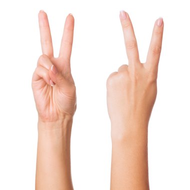 Hand sign clipart