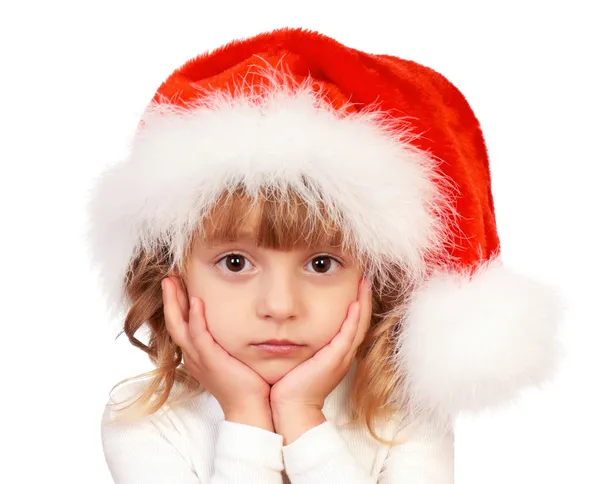 Vánoční malá holčička — Stock fotografie