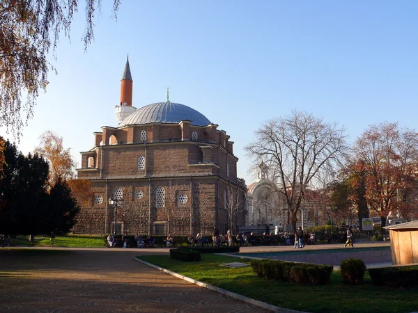 Banya Bashi moskén i Sofia. Bulgarien Stockfoto