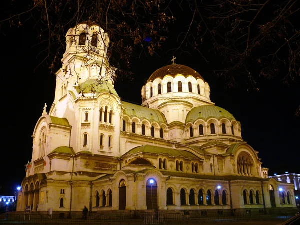Cathedral Alexander Nevski Sofia Bulgaria — Stock Photo, Image