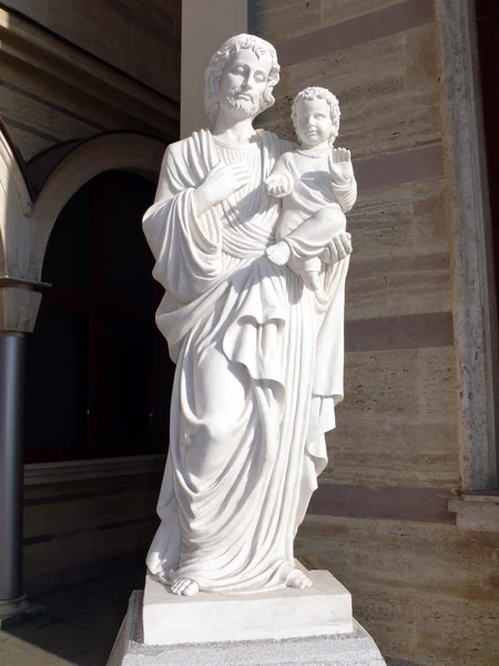 Monument Van Jezus Met Kind Sofia Bulgarije — Stockfoto