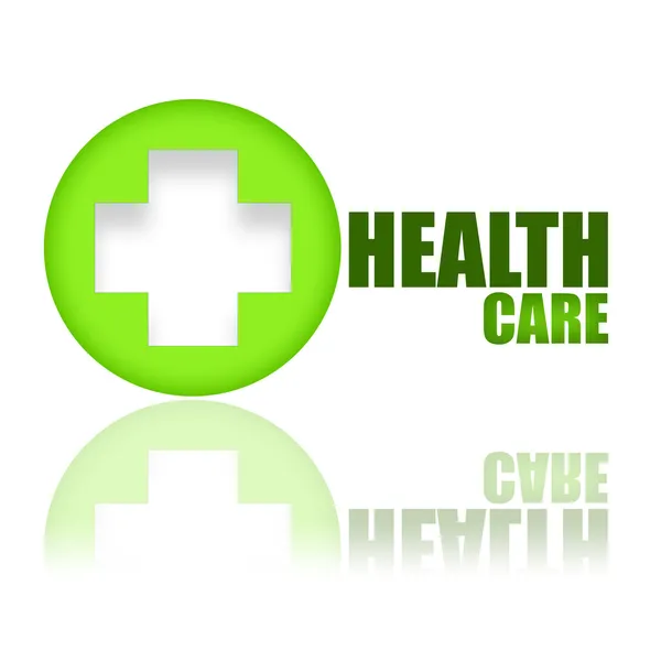 Key Health Wellness Concept Illustration White Background — Stock Photo, Image