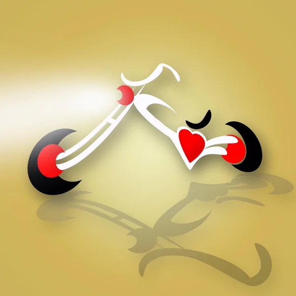 Chopper Motorcycle — Stock Photo, Image