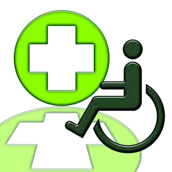 Handicapped Person — Stock Photo, Image