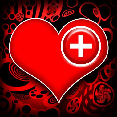 Heart work medical recovery clipart
