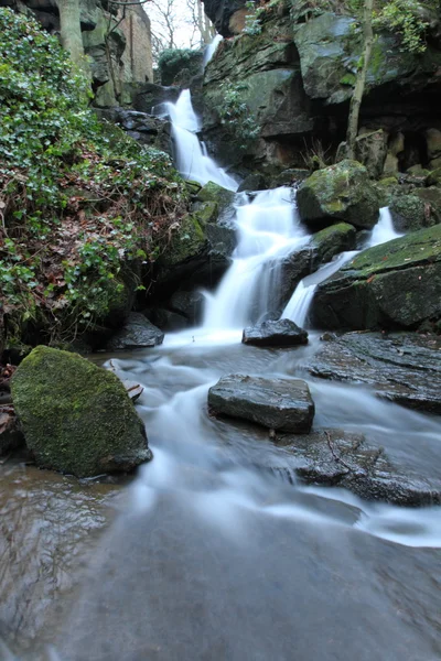 Lumsdale Водоспад Метлок Дербішир — стокове фото
