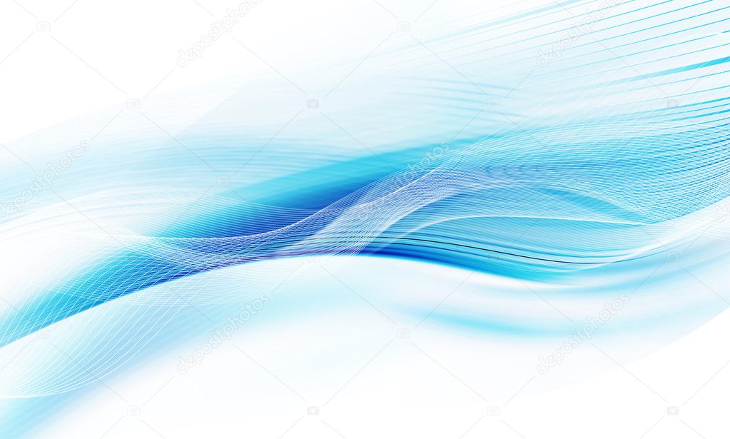Abstract Blue Clean Background copyspace