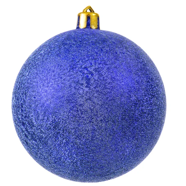 Blauer Weihnachtsschmuck . — Stockfoto