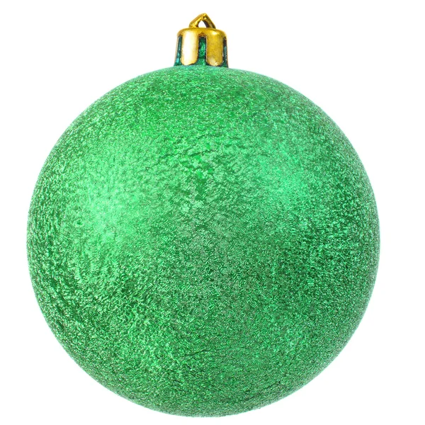 Зеленый рождественский орнамент  . — стоковое фото