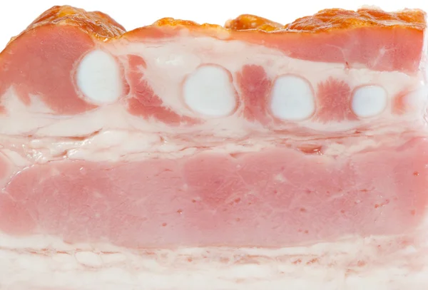 Boiled pork on bone. — Stock Photo, Image