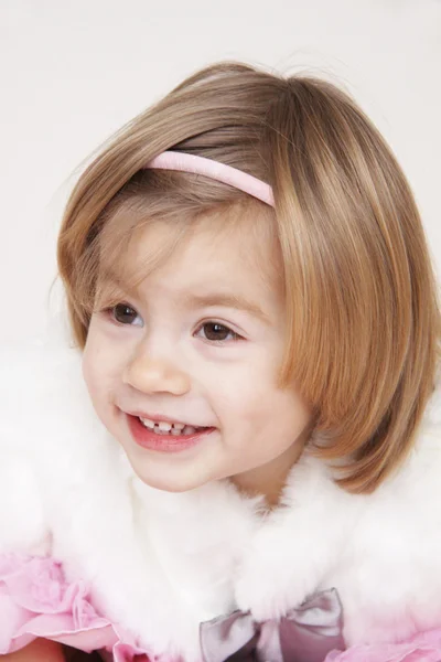 Překvapený malá princezna — Stock fotografie