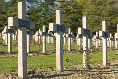 Verdun memorial cemetery clipart