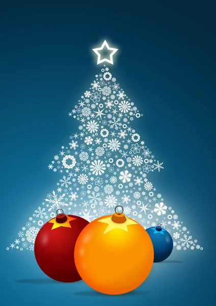 Weihnachtskarte Hintergrund — Stockfoto