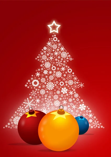 Weihnachtskarte Hintergrund — Stockfoto