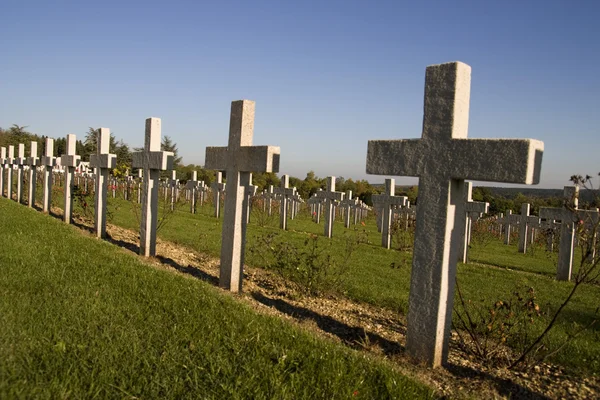 Gedenkfriedhof von Verdun — Stockfoto