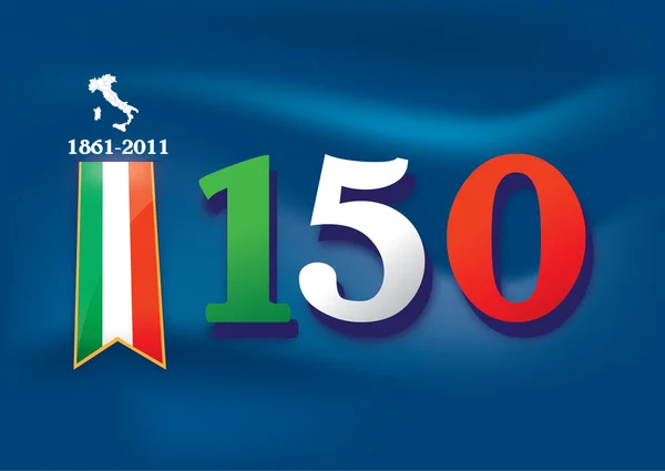Italy 150 — Stock Photo, Image