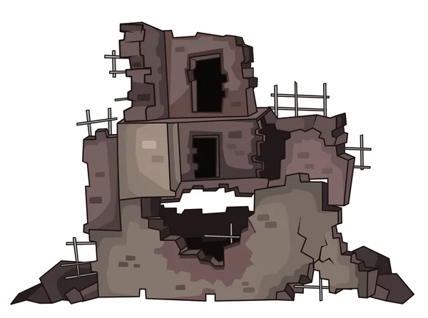 Ruines — Image vectorielle