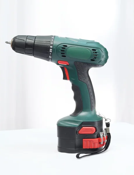 Electric Tools-Cordless Drill — Stock Photo, Image