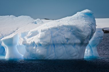 Antarctic iceberg clipart