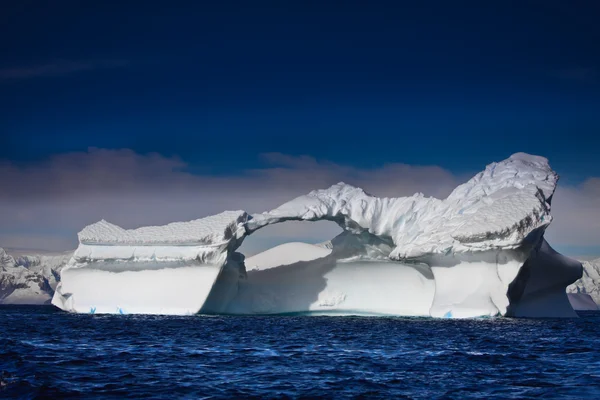南極の氷山 ストック画像