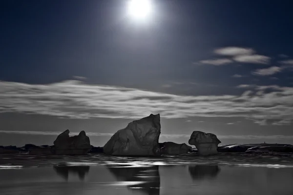 Noc Antarktyki — Zdjęcie stockowe