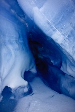 Blue Ice cave clipart