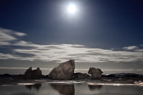 남극의 밤 — 스톡 사진
